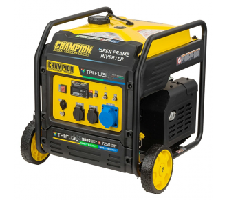 Инверторный генератор CHAMPION C9000iE Tri Fuel (501176-UA)