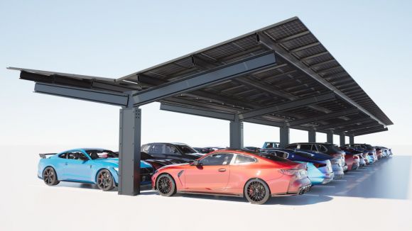 Навес для авто (Карпорт) Model Blade "Y-type" - фото 2