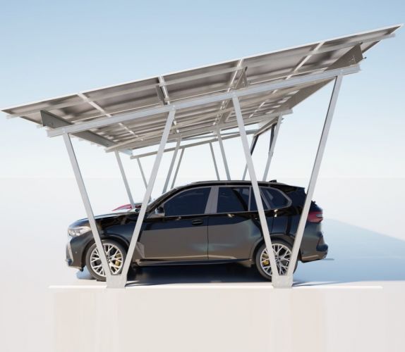 Навес для авто (Карпорт) Pillar Model W "L-type" - фото 4