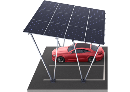 Навес для авто (Карпорт) Pillar Model W "L-type" - фото 1