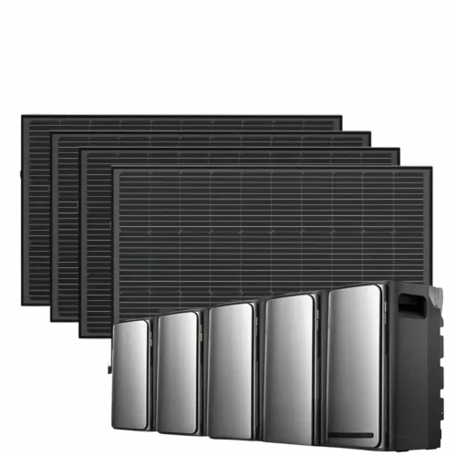 Комплект EcoFlow STREAM ULTRA 2/AC PRO 3/Solar Panel 4*400 - фото 1