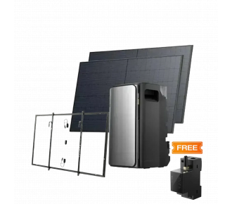 Комплект EcoFlow STREAM ULTRA/Solar Panel 2*400 з кріпленнями Balcony Hook Kit/Розумний лічильник Smart Meter