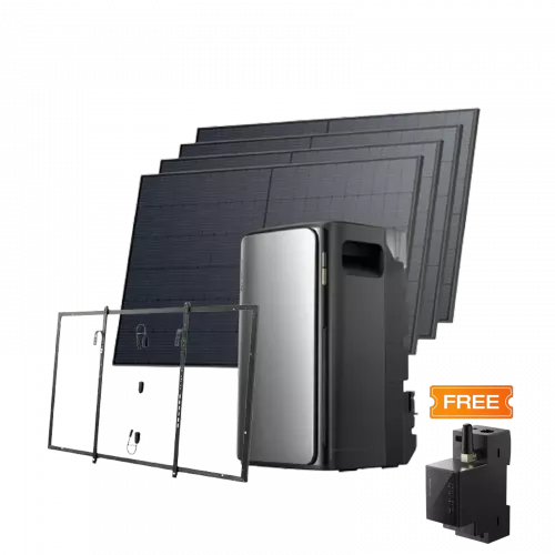 Комплект EcoFlow STREAM ULTRA/Solar Panel 4*400 с креплениями Balcony Hook Kit/Умный счетчик Smart Meter - фото 1