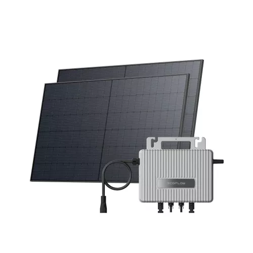 Комплект EcoFlow STREAM Microinverter + 2 x 520W Rigid Solar Panel Combo Bundle - фото 1