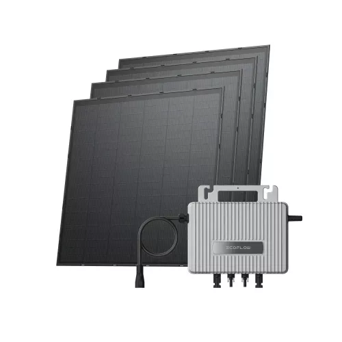 Комплект EcoFlow STREAM Microinverter + 4 x 250W Rigid Solar Panel Combo Bundle - фото 1