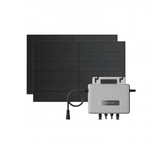 Комплект EcoFlow STREAM Microinverter + 2 x 400W Rigid Solar Panel Combo Bundle