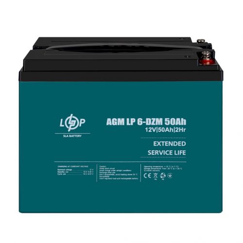 Аккумулятор тяговый LogicPower LP 6-DZM-50 Ah - фото 1