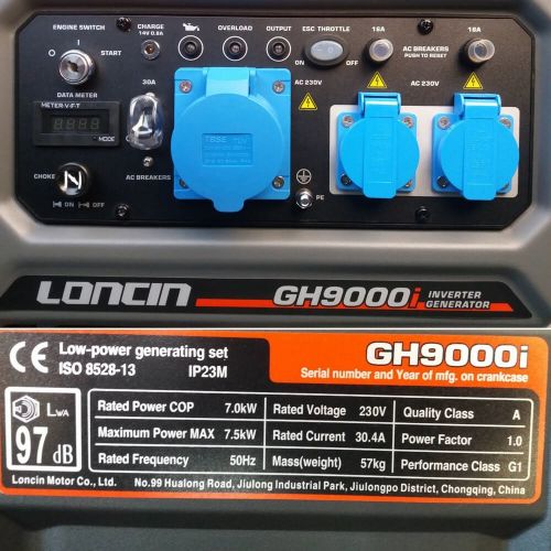 Генератор бензиновый инверторный LONCIN GH9000i - фото 6
