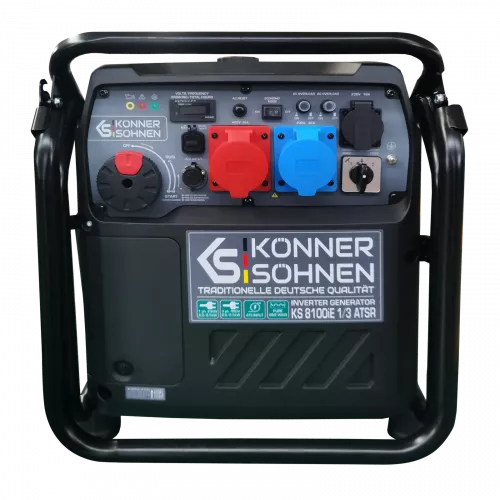 Генератор инверторный Konner&amp;Sohnen KS 8100iE 1/3 ATSR - фото 2