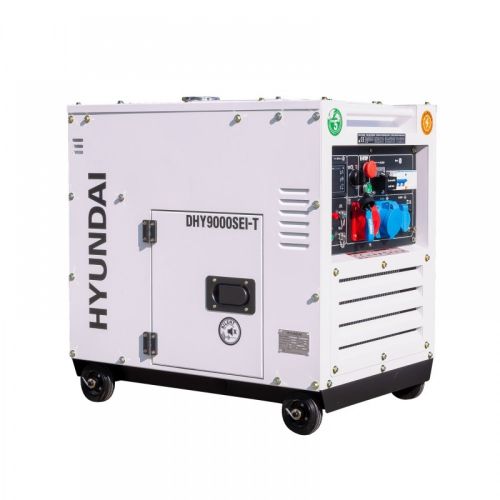 Генератор дизельний HYUNDAI DHY 9000SEI-T - фото 1