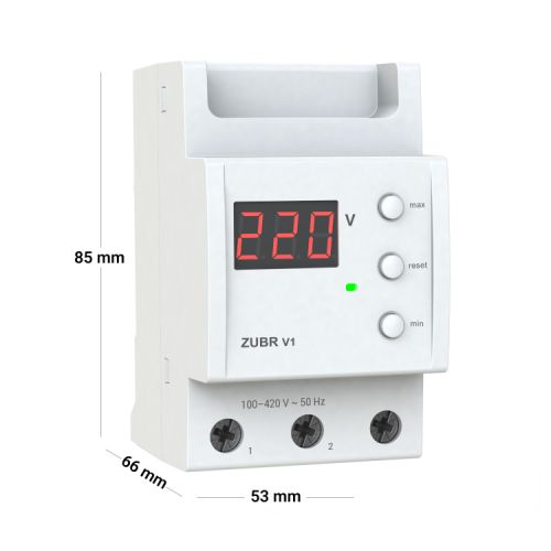 Однофазний вольтметр ZUBR V1 - фото 3