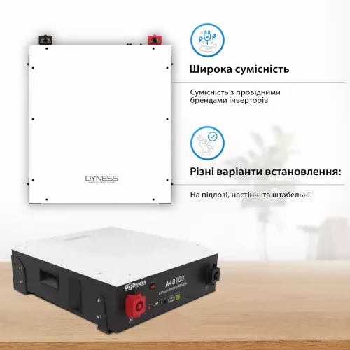 Система безперебійного живлення DEYE SUN-10K-SG04LP3-EU-3DY14.4K-LFP-W 10kW 14.4kWh 3BAT LiFePO4 - фото 4