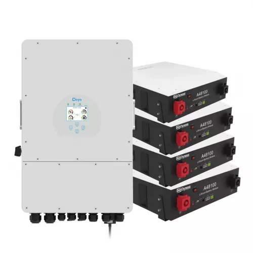 Система безперебійного живлення DEYE SUN-12K-SG04LP3-EU-4DY19.2K-LFP-W 12kW 19.2kWh 4BAT LiFePO4 - фото 1