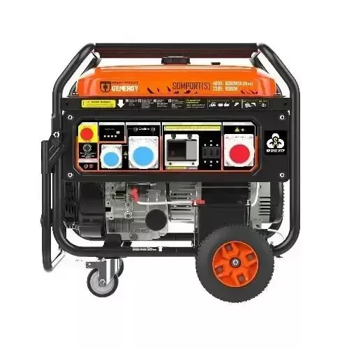 Генератор бензиновый GENERGY Somport 9.2 кВт, 1ф/3ф - фото 2