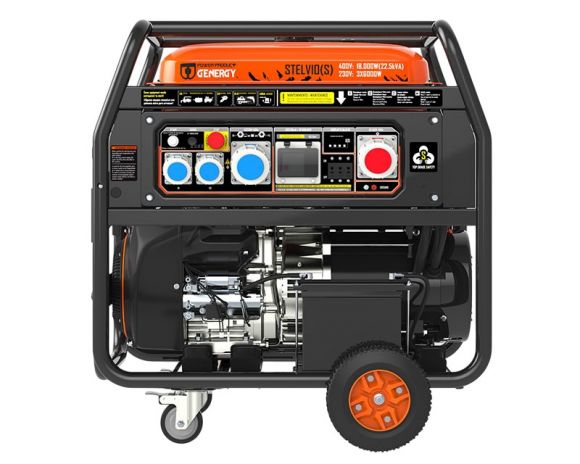 Генератор бензиновый GENERGY Stelvio 18 кВт 1ф/3ф - фото 1