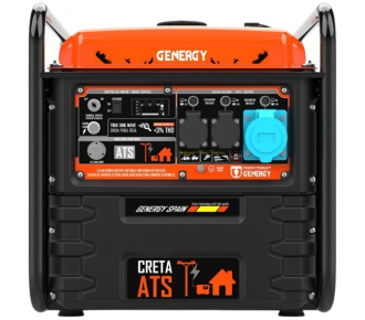 Генератор инверторный GENERGY Creta + отдельный блок ATS, 7.5кВт