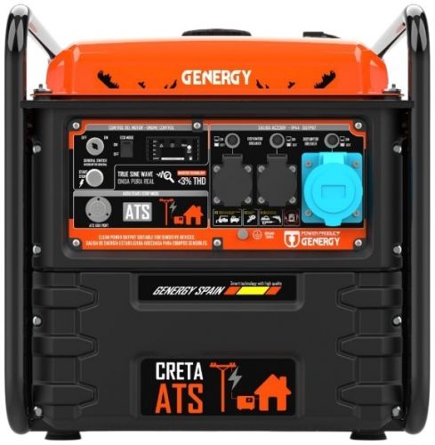 Генератор инверторный GENERGY Creta + отдельный блок ATS, 7.5кВт - фото 1
