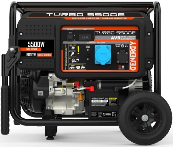 Генератор бензиновый  GENERGY Turbo 5500 E - фото 2