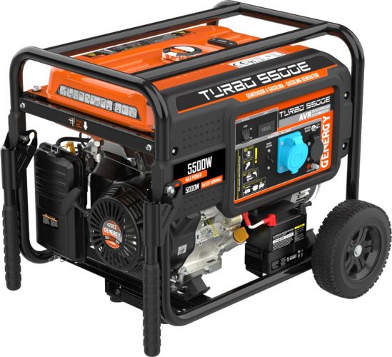 Генератор бензиновый  GENERGY Turbo 5500 E - фото 1