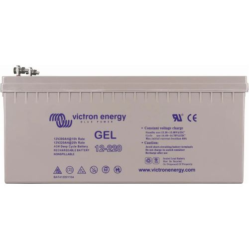 Аккумуляторная батарея Victron Energy 12V/220Ah Gel Deep Cycle (BAT412201104) - фото 1
