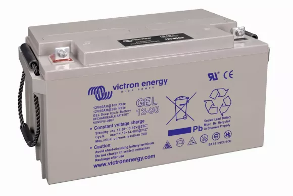 Аккумуляторная батарея Victron Energy 12V/90Ah Gel Deep Cycle (BAT412800104) - фото 3
