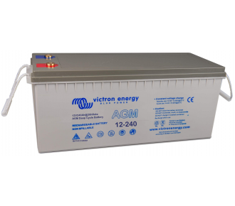 Аккумуляторная батарея Victron Energy 12V/240Ah AGM Deep Cycle (M8) (BAT412124081) Аккумуляторная батарея Victron Energy 12V/240Ah AGM Deep Cycle (M8) (BAT412124081)
