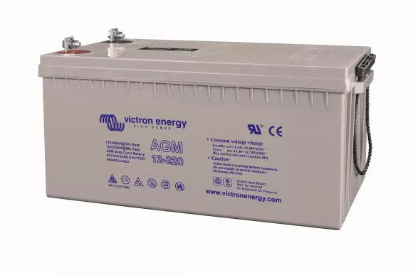 Аккумуляторная батарея Victron Energy 12V/220Ah AGM Deep Cycle (M8) (BAT412201085) - фото 4