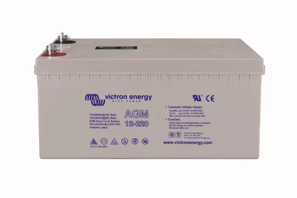 Аккумуляторная батарея Victron Energy 12V/220Ah AGM Deep Cycle (M8) (BAT412201085) - фото 3