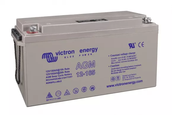Аккумуляторная батарея Victron Energy 12V/165Ah AGM Deep Cycle (M8) (BAT412151085) - фото 4