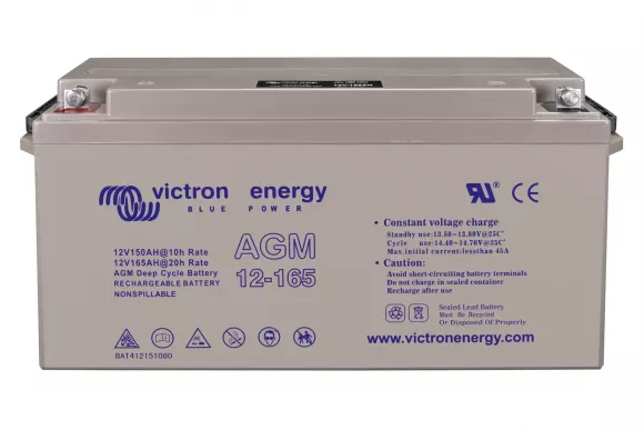 Аккумуляторная батарея Victron Energy 12V/165Ah AGM Deep Cycle (BAT412151084) - фото 5