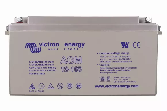 Аккумуляторная батарея Victron Energy 12V/165Ah AGM Deep Cycle (BAT412151084) - фото 1