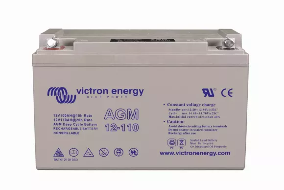 Аккумуляторная батарея Victron Energy 12V/110Ah AGM Deep Cycle (BAT412101084) - фото 5