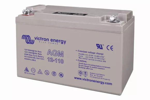 Аккумуляторная батарея Victron Energy 12V/110Ah AGM Deep Cycle (BAT412101084) - фото 3