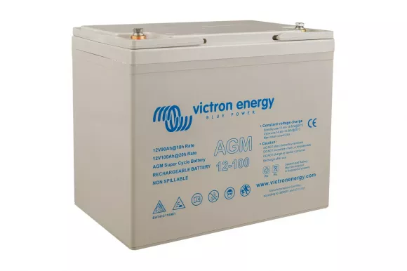 Аккумуляторная батарея Victron Energy 12V/100Ah AGM Super Cycle (M6) (BAT412110081) - фото 2
