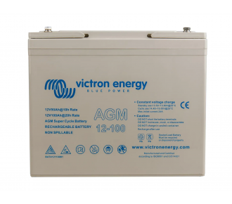 Аккумуляторная батарея Victron Energy 12V/100Ah AGM Super Cycle (M6) (BAT412110081)