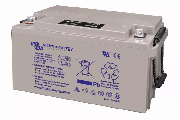 Аккумуляторная батарея Victron Energy 12V/90Ah AGM Deep Cycle (M6) (BAT412800085) - фото 2