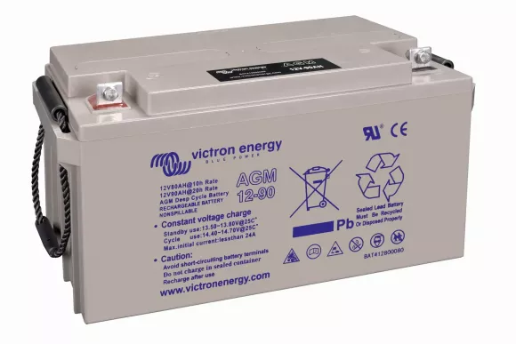 Аккумуляторная батарея Victron Energy 12V/90Ah AGM Deep Cycle (M6) (BAT412800085) - фото 3