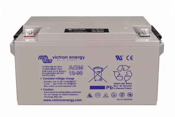 Аккумуляторная батарея Victron Energy 12V/90Ah AGM Deep Cycle (M6) (BAT412800085) - фото 1