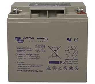Аккумуляторная батарея Victron Energy 12V/38Ah AGM Deep Cycle (BAT412350084) Аккумуляторная батарея Victron Energy 12V/38Ah AGM Deep Cycle (BAT412350084)
