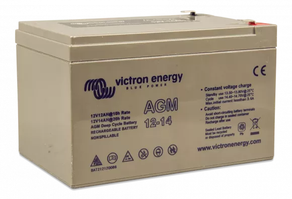 Аккумуляторная батарея Victron Energy 12V/14Ah AGM Deep Cycle (BAT212120086) - фото 4