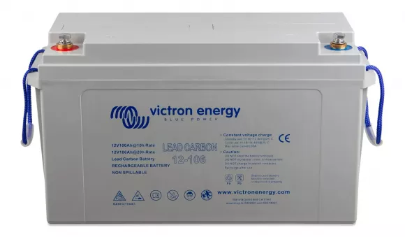 Аккумуляторная батарея Victron Energy Lead Carbon Battery 12V/106Ah (M8) (BAT612110081) - фото 1