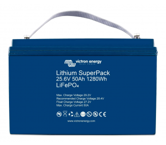 Аккумуляторная батарея Victron Energy SuperPack 25,6V/50Ah (M8) (BAT524050705)