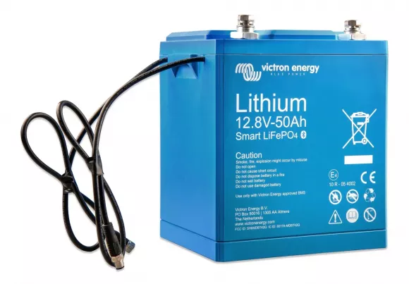 Аккумуляторная батарея Victron Energy LiFePO4 12,8V/50Ah Smart (BAT512050610) - фото 2