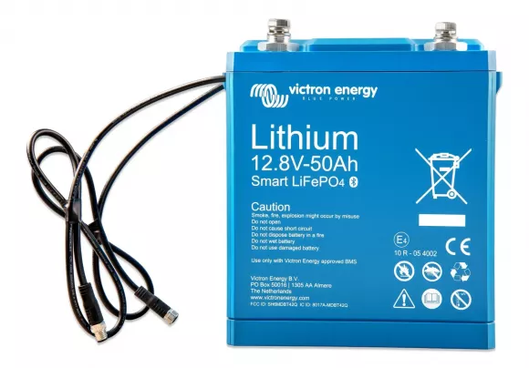 Аккумуляторная батарея Victron Energy LiFePO4 12,8V/50Ah Smart (BAT512050610) - фото 1