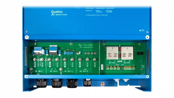 Инвертор Victron Energy Quattro 48/15000/200-100/100 277V VE.Bus (QUA483150100) - фото 2