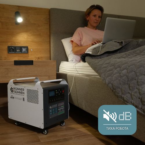 Портативна електростанція Konner&amp;Sohnen KS 2500PS - фото 17