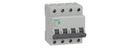 Автоматичний вимикач Schneider Electric Easy9 EZ9 4Р 63А хар-ка С EZ9F34463 - фото 1