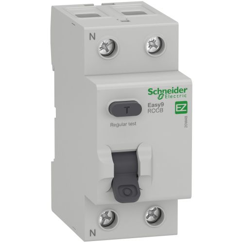 Дифференциальный выключатель Schneider Electric Easy9 2P 0.01А 25А тип AC EZ9R14225 - фото 1