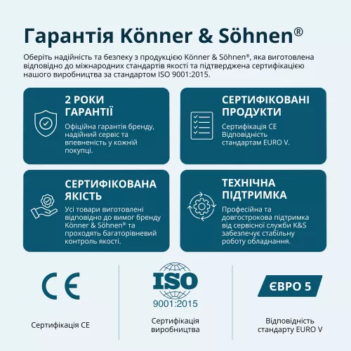 Генератор инверторный Konner&amp;Sohnen KS 9500iE S ATSR - фото 15