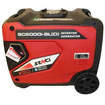 Генератор інверторний Senci SC6000i-BL(D - фото 2